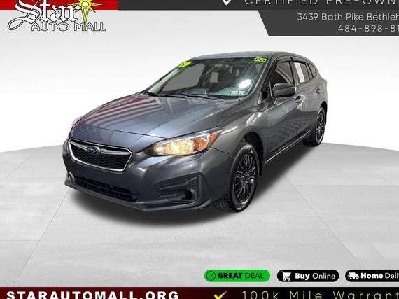 SUBARU IMPREZA 2019 4S3GTAA63K1757888 image