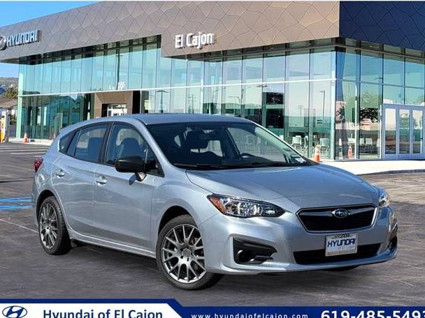 SUBARU IMPREZA 2019 4S3GTAB60K3746530 image