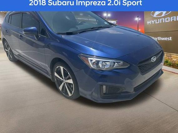 SUBARU IMPREZA 2018 4S3GTAL65J3749307 image