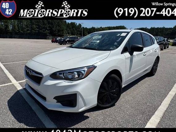 SUBARU IMPREZA 2018 4S3GTAA61J1739534 image