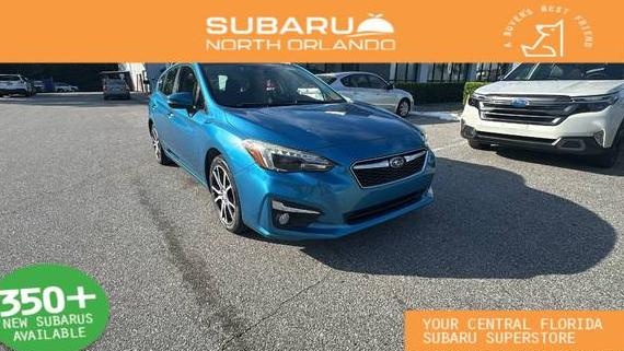 SUBARU IMPREZA 2018 4S3GTAU69J3736090 image