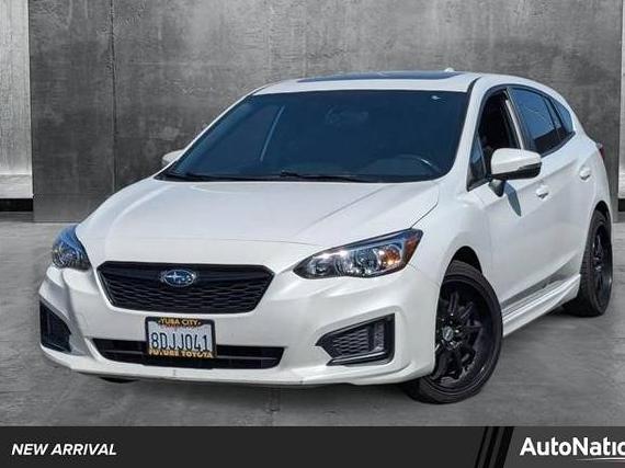 SUBARU IMPREZA 2018 4S3GTAM68J3750014 image