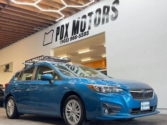 SUBARU IMPREZA 2018 4S3GTAD63J3729989 image