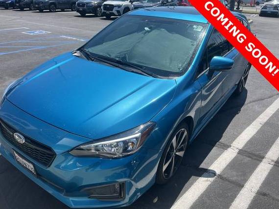 SUBARU IMPREZA 2018 4S3GTAM60J3705925 image