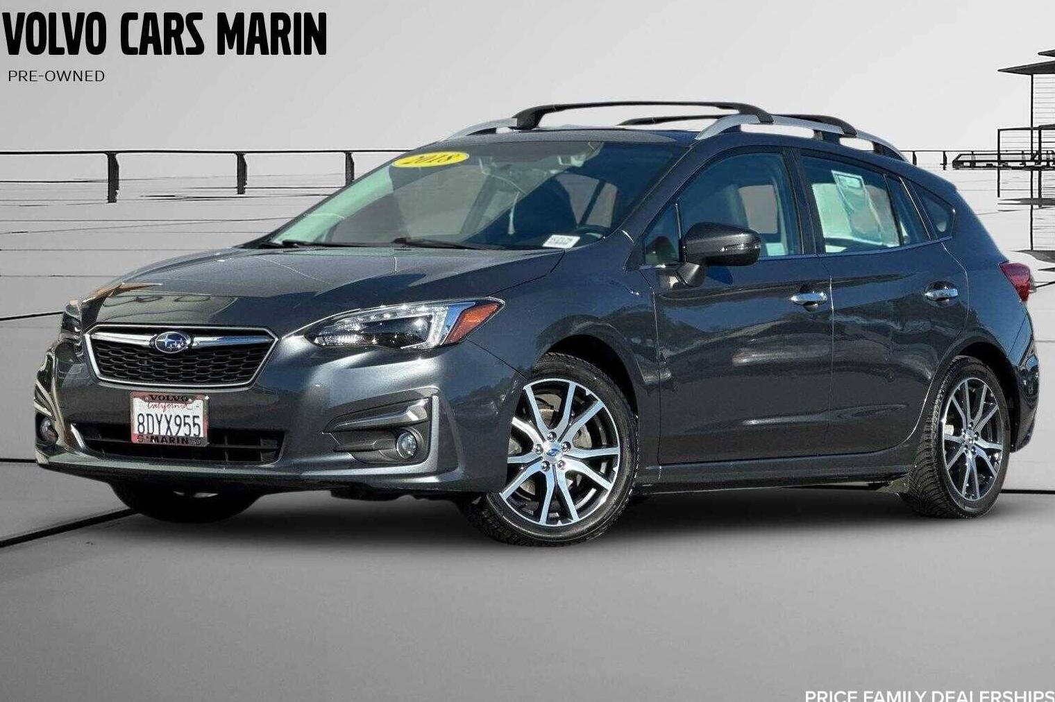 SUBARU IMPREZA 2018 4S3GTAU63J3732777 image