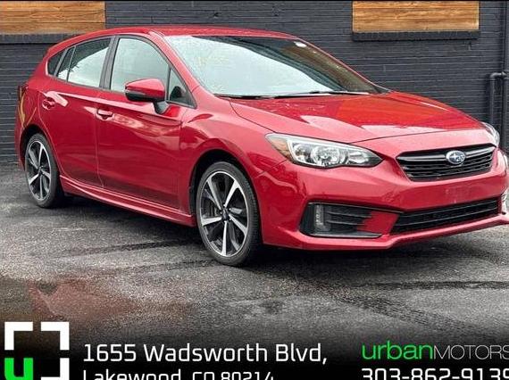 SUBARU IMPREZA 2021 4S3GTAL69M3717237 image