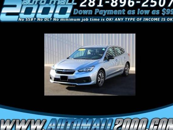 SUBARU IMPREZA 2021 4S3GKAB64M3600248 image