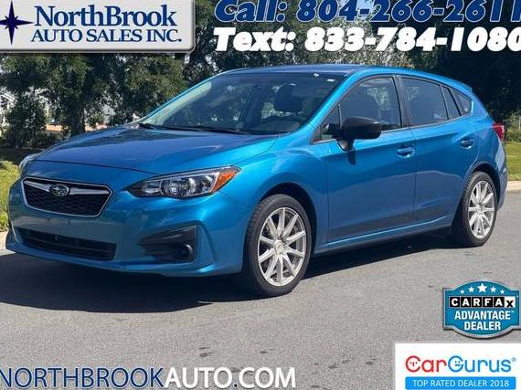 SUBARU IMPREZA 2017 4S3GTAA6XH3705140 image