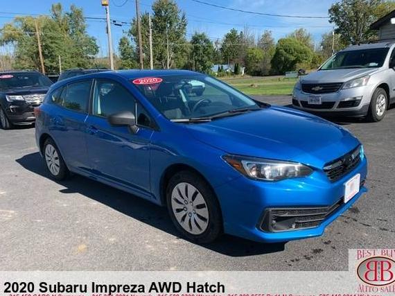 SUBARU IMPREZA 2020 4S3GTAA63L1703122 image