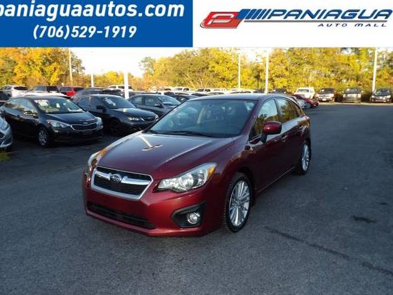 SUBARU IMPREZA 2013 JF1GPAH62D2882734 image