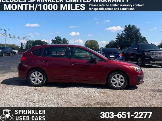 SUBARU IMPREZA 2014 JF1GPAA64EH330063 image