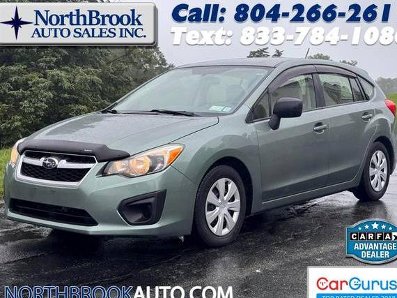 SUBARU IMPREZA 2014 JF1GPAA68E8320345 image