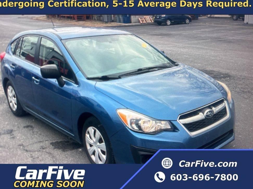 SUBARU IMPREZA 2014 JF1GPAA69E8290322 image