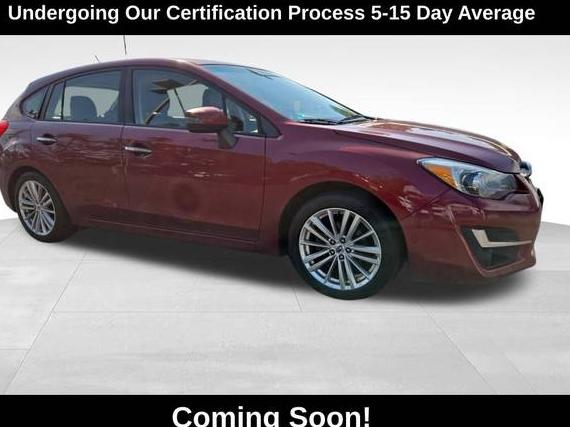 SUBARU IMPREZA 2015 JF1GPAM64F8221096 image
