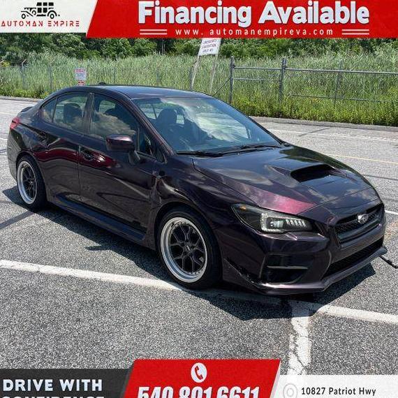 SUBARU WRX 2016 JF1VA1B62G9803589 image