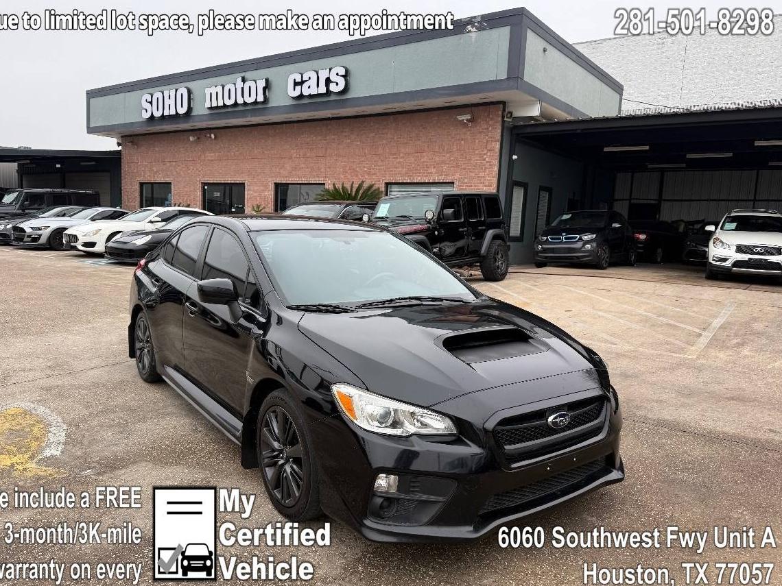 SUBARU WRX 2016 JF1VA1B66G9802705 image