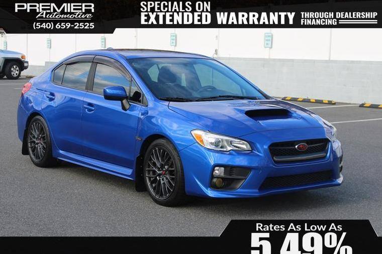 SUBARU WRX 2016 JF1VA1F61G9833127 image