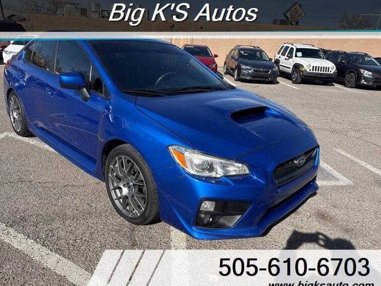 SUBARU WRX 2015 JF1VA1D64F9800995 image