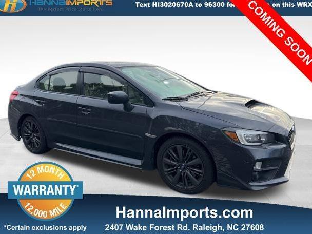 SUBARU WRX 2015 JF1VA1J64F8813823 image