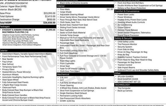 SUBARU CROSSTREK 2016 JF2GPADC2GH304741 image
