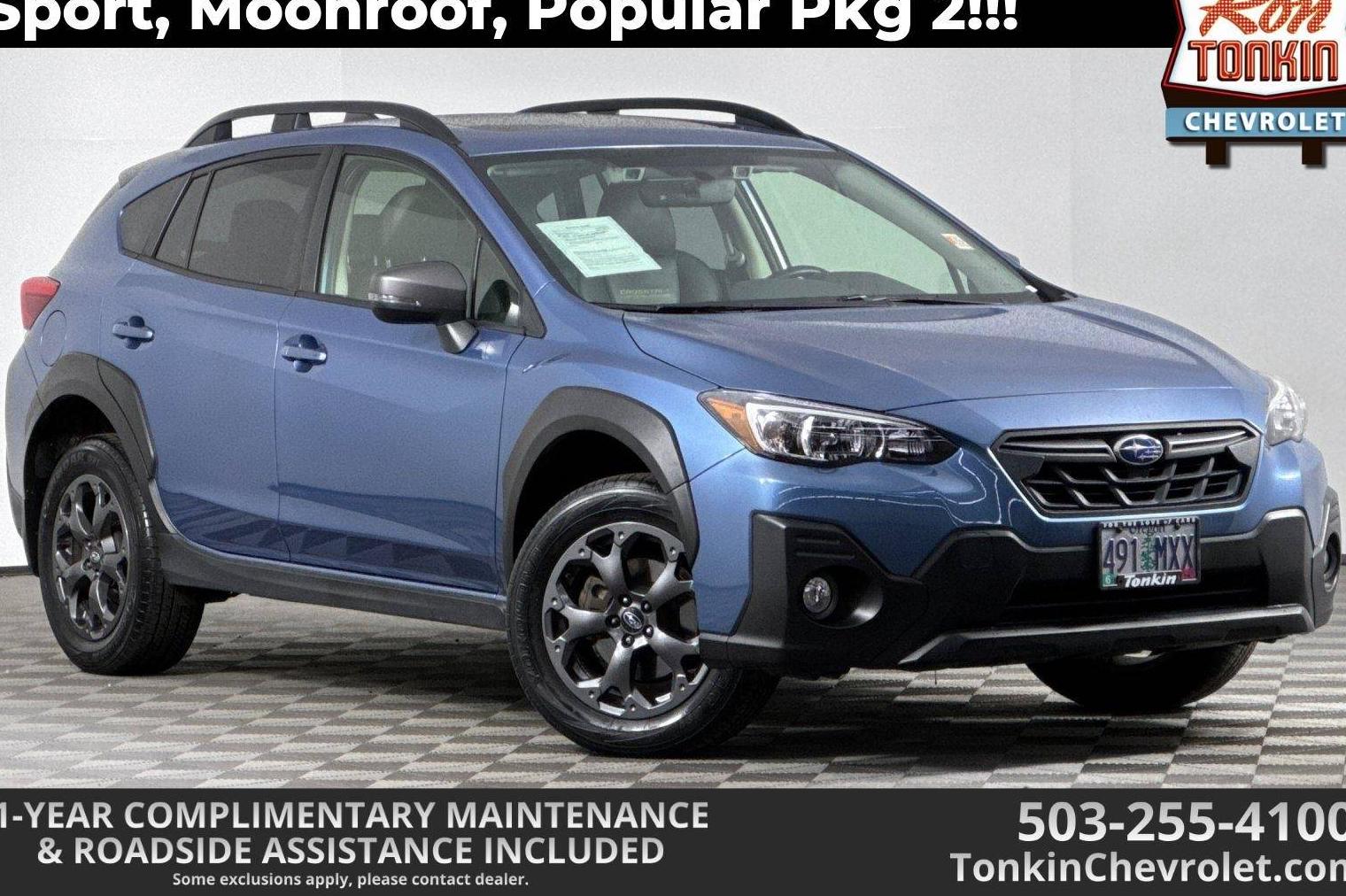 SUBARU CROSSTREK 2021 JF2GTHSC2MH351366 image