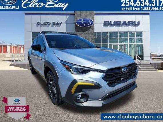 SUBARU CROSSTREK 2024 4S4GUHF63R3799020 image
