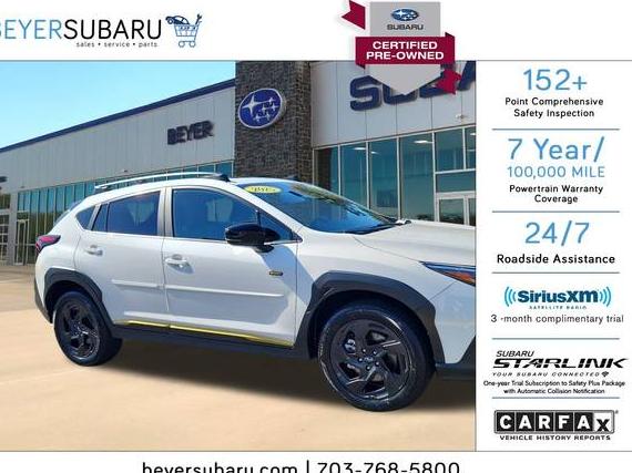 SUBARU CROSSTREK 2025 4S4GUHF6XS3709545 image SUBARU CROSSTREK 2025 4S4GUHF6XS3709545 image