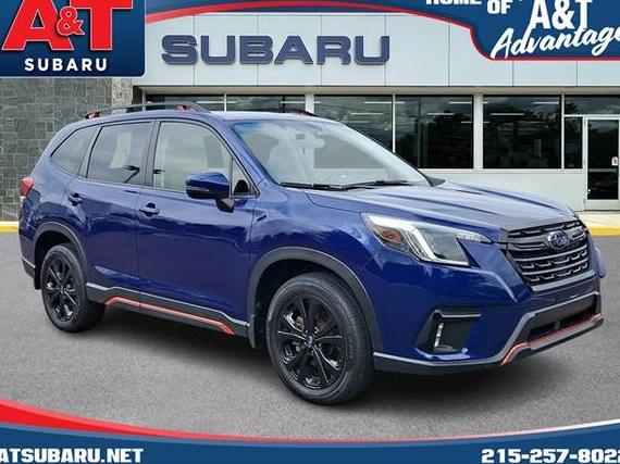 SUBARU FORESTER 2023 JF2SKAGCXPH500575 image