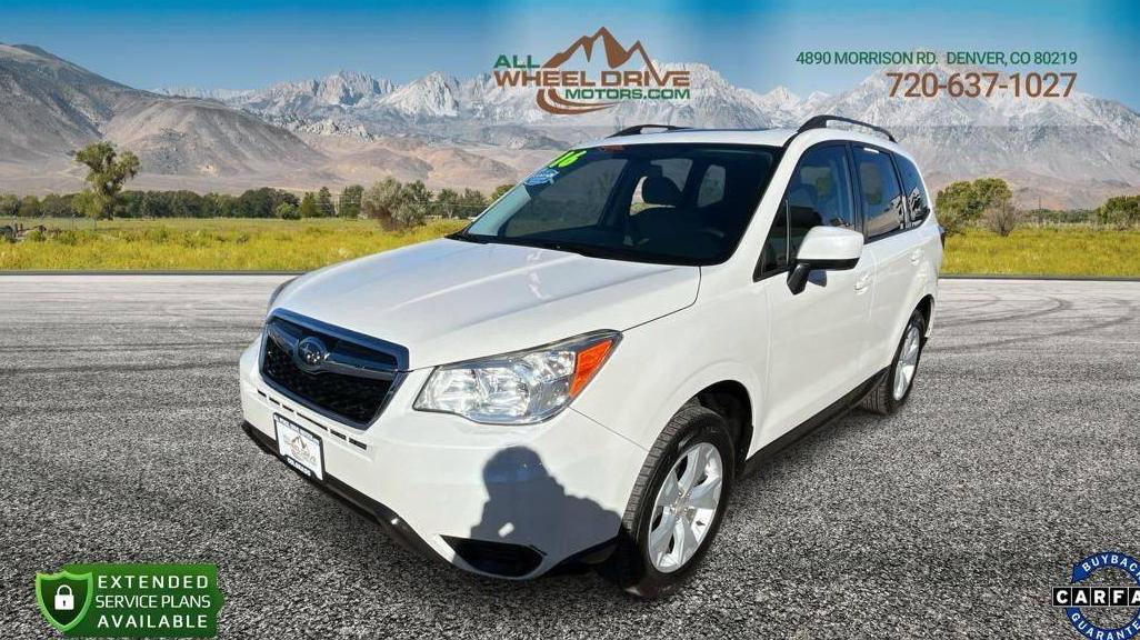 SUBARU FORESTER 2016 JF2SJADC4GH479584 image