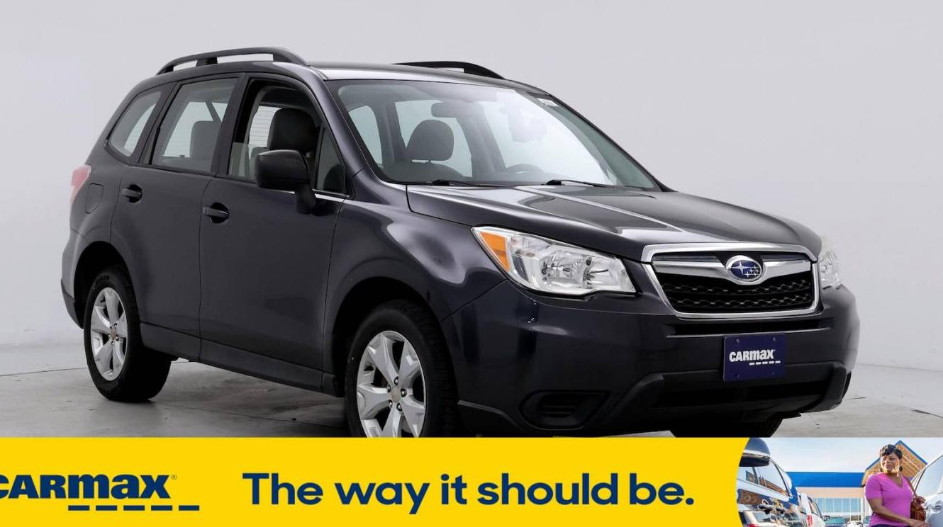 SUBARU FORESTER 2016 JF2SJABC4GH527748 image