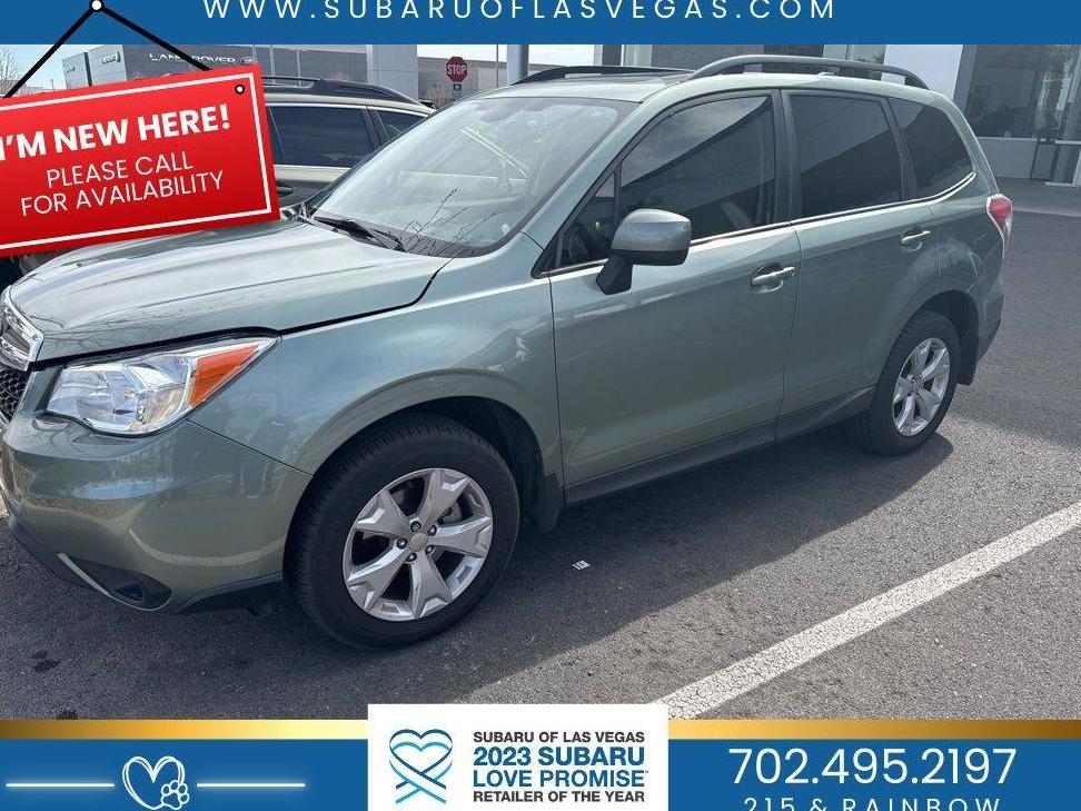 SUBARU FORESTER 2016 JF2SJAFC0GH533833 image