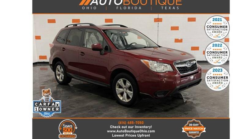 SUBARU FORESTER 2016 JF2SJADC5GH432449 image