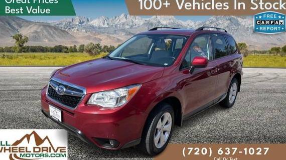 SUBARU FORESTER 2016 JF2SJAFCXGH434419 image