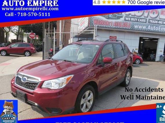 SUBARU FORESTER 2016 JF2SJADCXGH515214 image