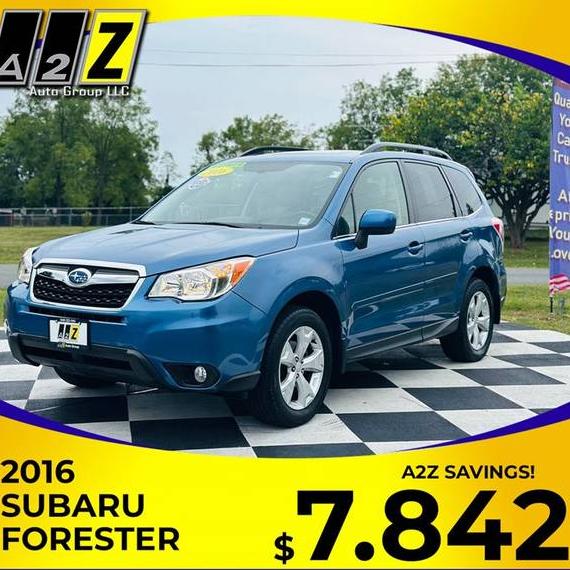 SUBARU FORESTER 2016 JF2SJAHC4GH519737 image