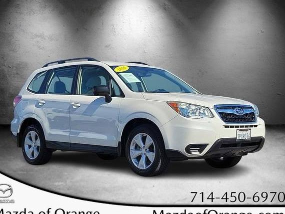 SUBARU FORESTER 2016 JF2SJABC8GH456778 image