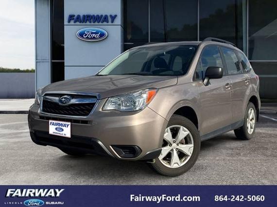 SUBARU FORESTER 2016 JF2SJABC5GH527628 image