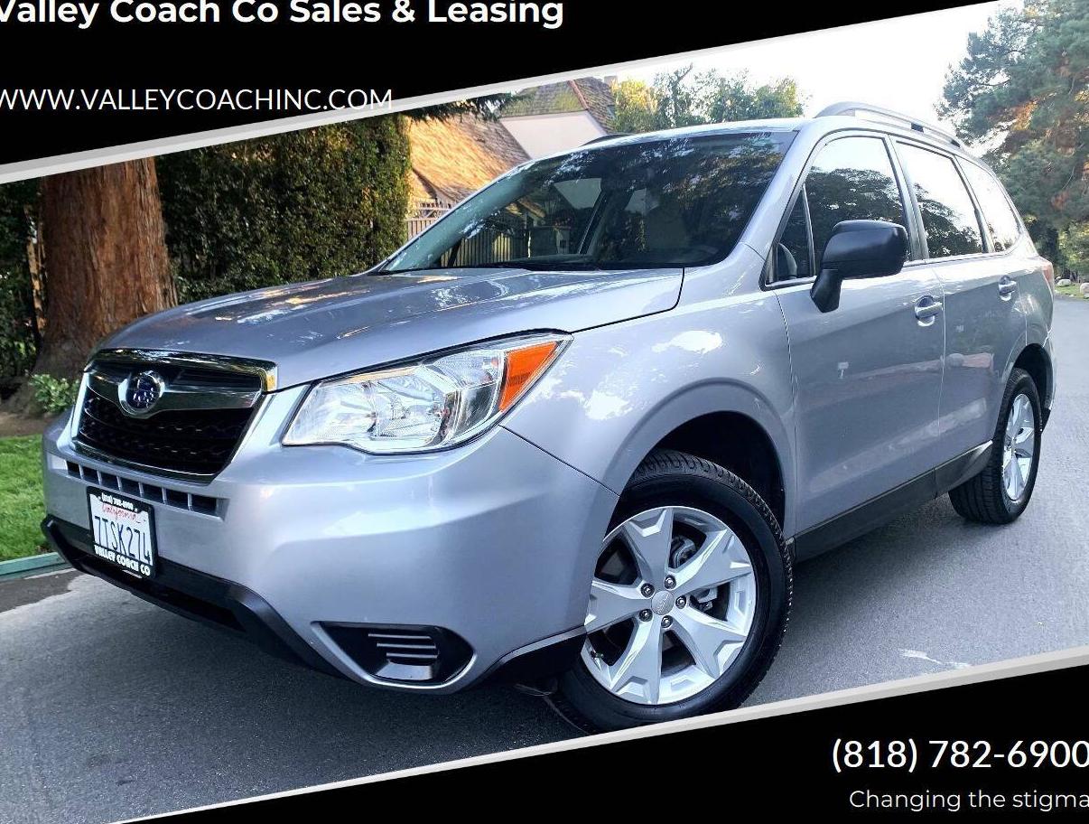 SUBARU FORESTER 2016 JF2SJABC5GH568678 image