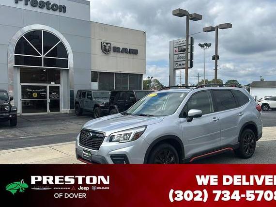 SUBARU FORESTER 2019 JF2SKAJC7KH582881 image