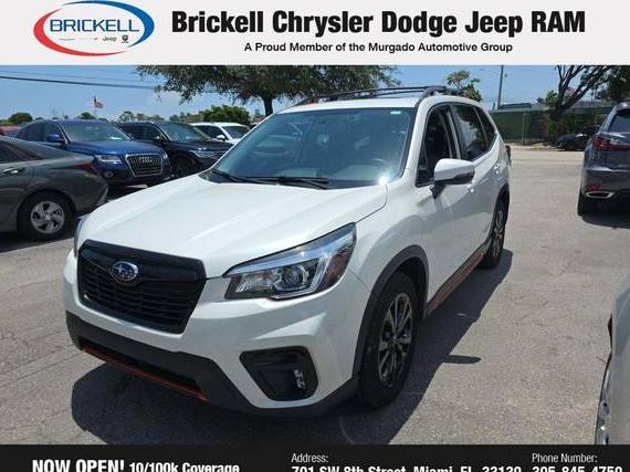 SUBARU FORESTER 2019 JF2SKAPC1KH514390 image