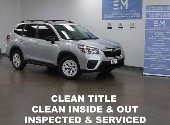 SUBARU FORESTER 2019 JF2SKACC4KH583662 image
