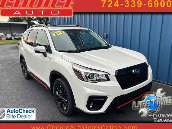 SUBARU FORESTER 2019 JF2SKAPC7KH488412 image