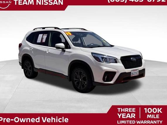 SUBARU FORESTER 2019 JF2SKAJC8KH542132 image