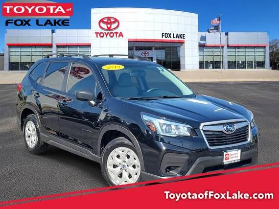 SUBARU FORESTER 2019 JF2SKACCXKH587487 image