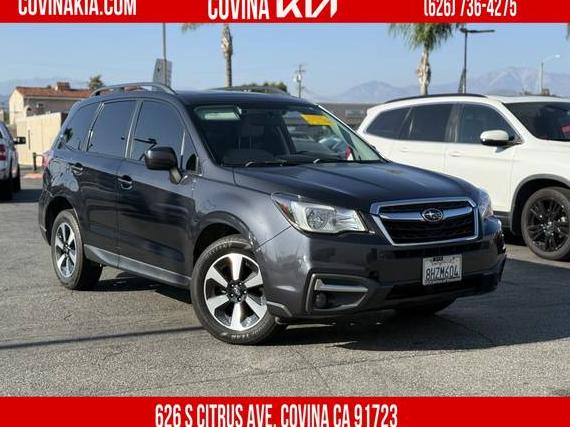 SUBARU FORESTER 2018 JF2SJAGC9JH503610 image