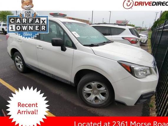 SUBARU FORESTER 2018 JF2SJAAC0JH608237 image
