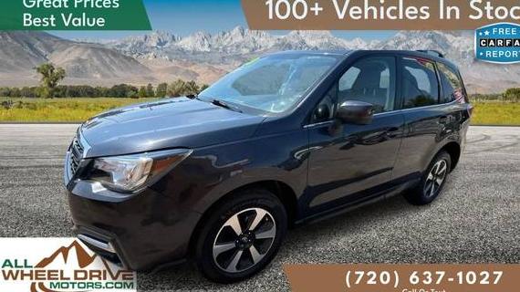 SUBARU FORESTER 2018 JF2SJARCXJH448601 image
