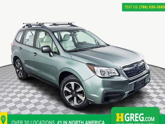 SUBARU FORESTER 2018 JF2SJABC5JH466238 image
