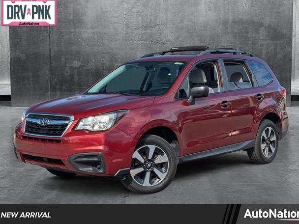 SUBARU FORESTER 2018 JF2SJABC7JH512748 image