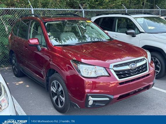 SUBARU FORESTER 2018 JF2SJALC2JH518861 image